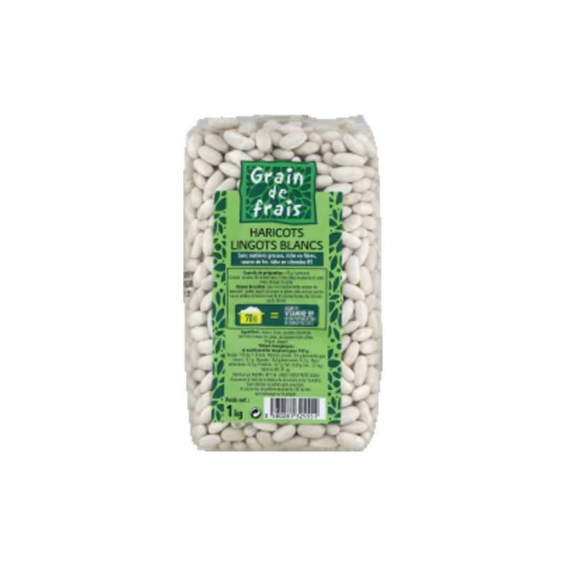 Haricot Lingot Blanc 1 Kg Grain De Frais En Vente Direct Agripousse